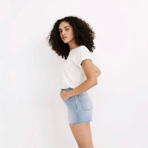 Madewell ‘The Curvy Perfect Vintage’ Short in Baylis Wash Size 25 - Picture 2 of 13